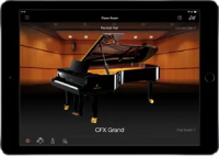 Ecran d'accueil Smart Pianist